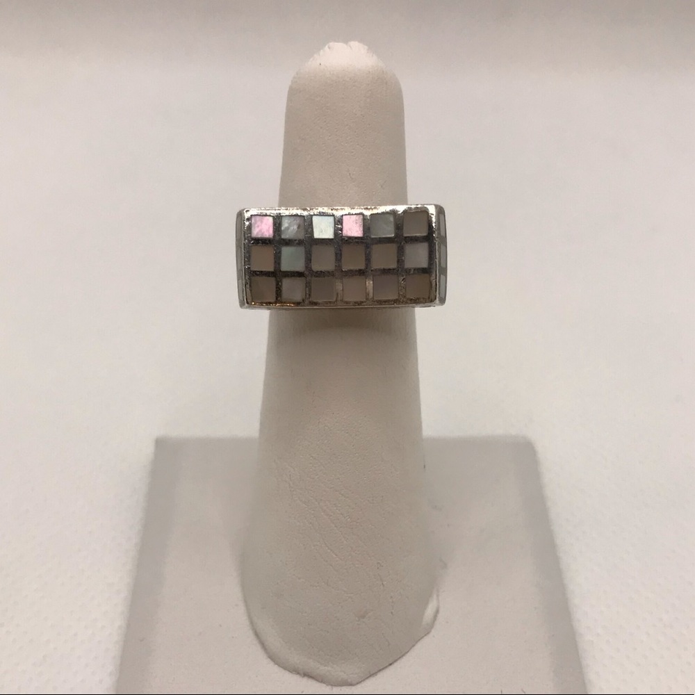 Sterling Silver Stamped Ring